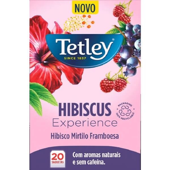 Imagem de Tisana de Hibisco, Mirtilo e Framboesa TETLEY 20uns