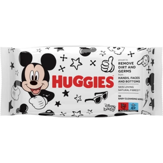 Imagem de Toalhitas Húmidas Mickey Mouse HUGGIES 56uns