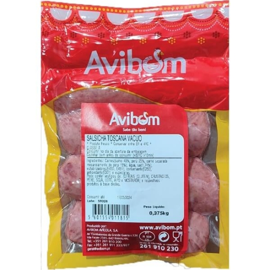 Imagem de Salsicha Toscana AVIBOM 375g