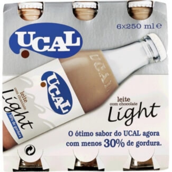 Imagem de Leite com Chocolate UCAL LIGHT un6 250ml