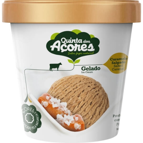 Imagem de Quinta dos Açores Gelado de Caramelo Salgado QUINTA AÇORES 500ml