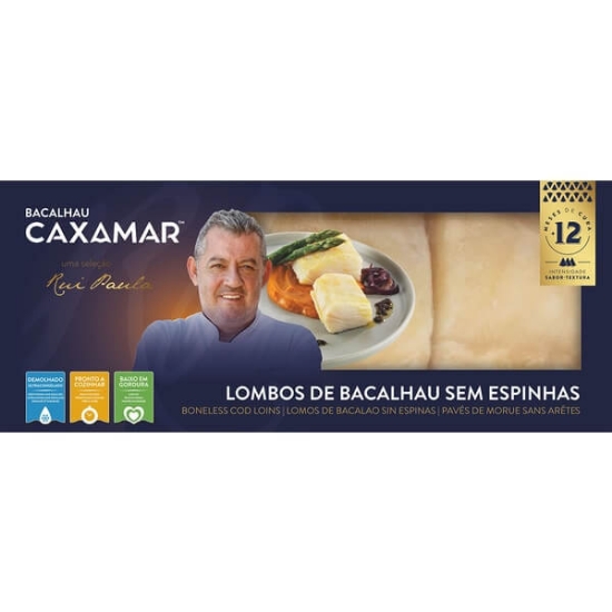 Imagem de Lombos de Bacalhau sem Espinhas CAXAMAR 500g