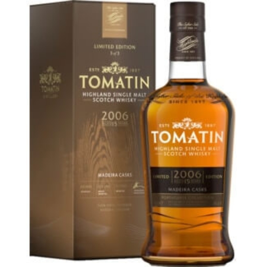 Imagem de     MAD. CASKS 15A WHISKY TOMATIN 70cl