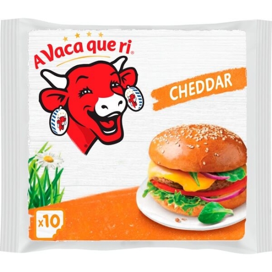 Imagem de A  Queijo Cheddar Fatias VACA QUE RI 200g