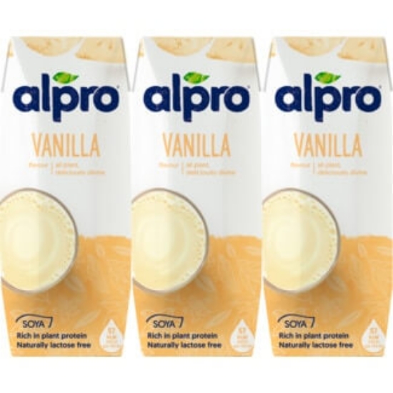 Imagem de Bebida Soja Baunilha ALPRO 3x250g