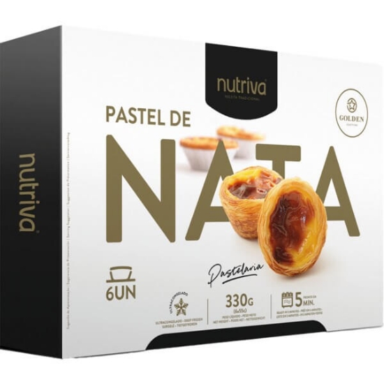 Imagem de Pasteis de Nata Cozidos NUTRIVA 6uns