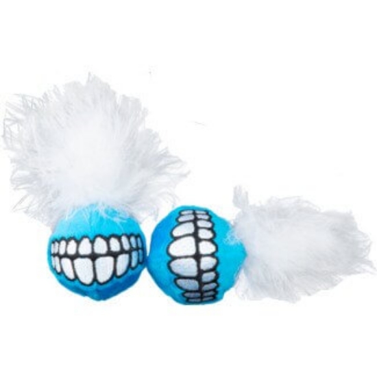 Imagem de Brinquedo para Gato Bolas cor Azul ROGZ 2uns