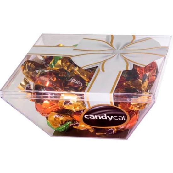 Imagem de Bombons de Chocolate de Praliné CANDYCAT caixa 230g