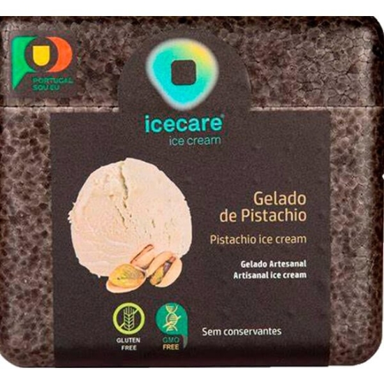 Imagem de Gelado Artesanal de Pistacho ICECARE 500ml