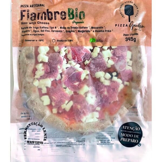 Imagem de Pizza de Fiambre Bio PIZZA GARDEN 345g