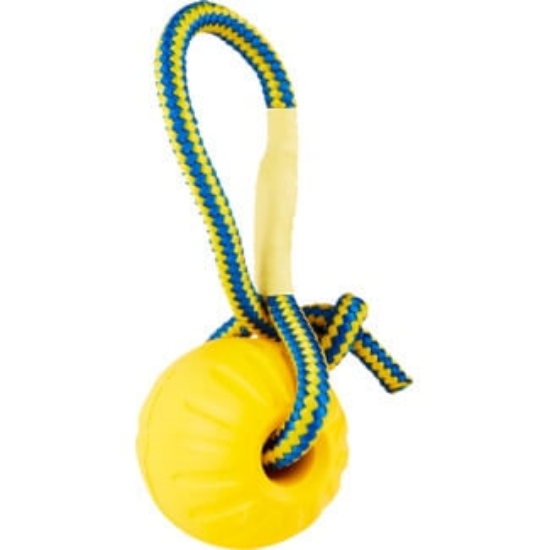 Imagem de Brinquedo para Cão Bola com Corda Tamamho L STARMARK 1un