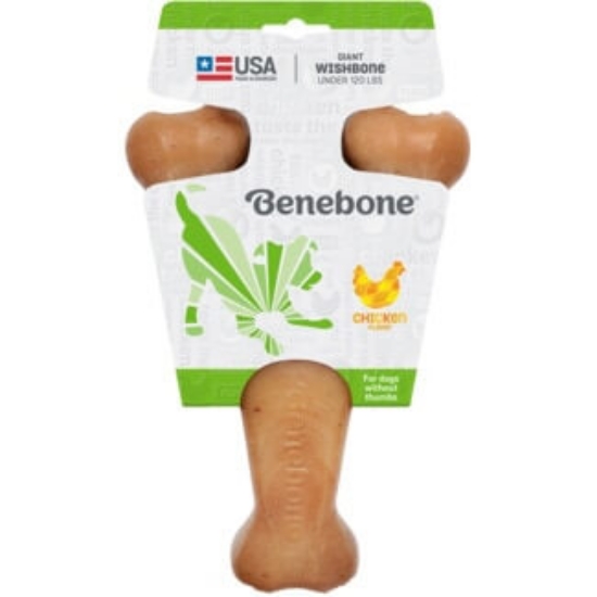 Imagem de Brinquedo para Cão Wishbone de Galinha Tamanho XL BENEBONE 1un