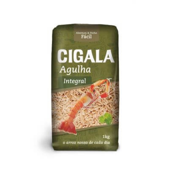 Imagem de Arroz Agulha Integral 1K Cigal CIGALA 1kg