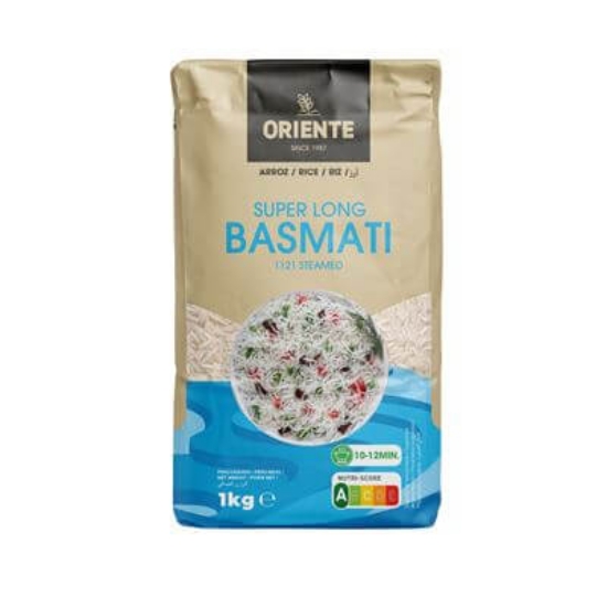 Imagem de Arroz Basmati 1121Stmed 1K Ori ORIENTE 1kg