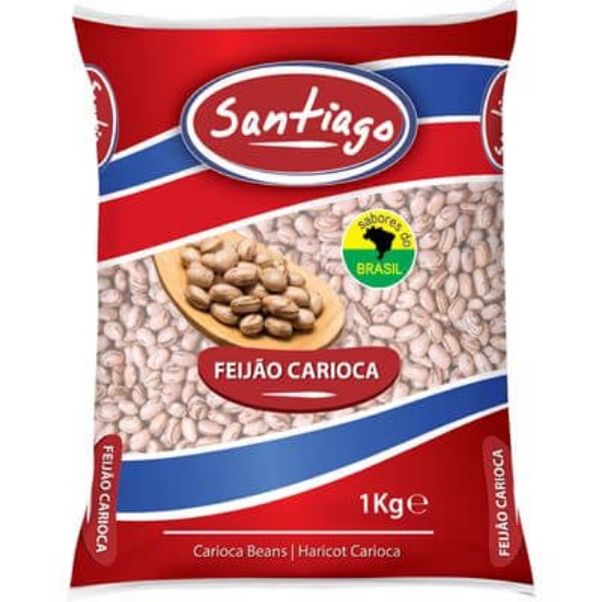 Imagem de Feijao Carioca 1K Santiago SABOR A MUNDO 1kg