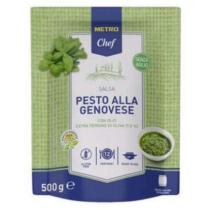 Mostrar detalhes para Pesto Genovese METRO CHEF 500g Imagem de Pesto Genovese METRO CHEF 500g