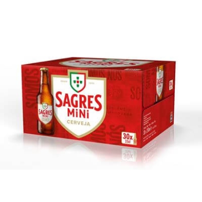 Mostrar detalhes para Cerveja Sagres 30X25Cl Tp SAGRES 30x25cl Imagem de Cerveja Sagres 30X25Cl Tp SAGRES 30x25cl