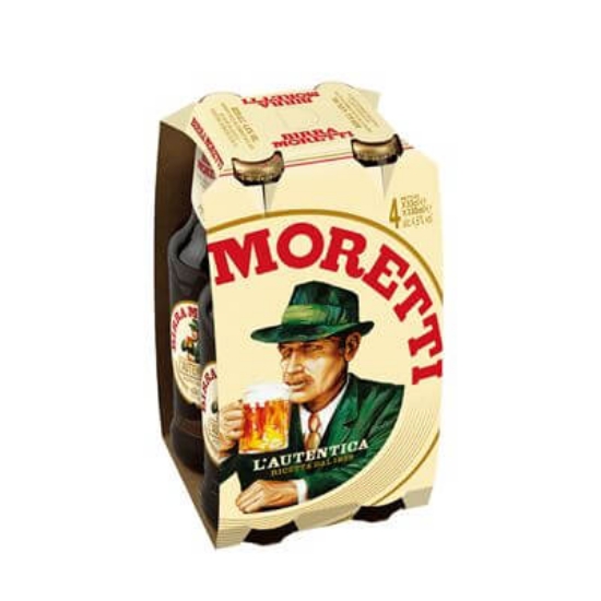 Imagem de Cerveja Birra Moretti 4X33Cl Tp BIRRA MORETTI 4x33cl