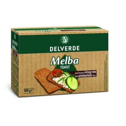 Mostrar detalhes para Tostas Melba Int.100G Delverde DELVERDE 100g Imagem de Tostas Melba Int.100G Delverde DELVERDE 100g