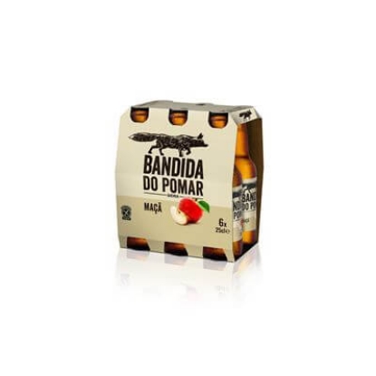 Mostrar detalhes para Sidra Bandida Do Pomar 6X25cl Imagem de Sidra Bandida Do Pomar 6X25cl