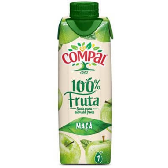 Imagem de Compal 100%Fruta Maça 30Cl X 18 COMPAL 18x30cl