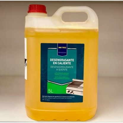 Mostrar detalhes para Desengordurante Quente 5L METRO PROFESSIONAL 5l Imagem de Desengordurante Quente 5L METRO PROFESSIONAL 5l