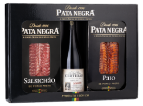 Imagem de Cabaz de Natal Exclusivo Pata Negra Certidão