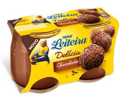 Mostrar detalhes para Delicia de Chocolate A Leiteira 2x125g Imagem de Delicia de Chocolate A Leiteira 2x125g