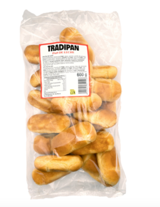 Mostrar detalhes para Pão Leite Tradipan 600G Imagem de Pão Leite Tradipan 600G