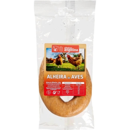 Mostrar detalhes para Alheira Aves 200G Angelina Imagem de Alheira Aves 200G Angelina