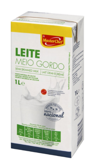 Imagem de Leite Uht Meio Gordo MASTERCHEF 1L