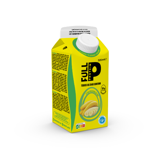 Imagem de Clara Ovo Proteína Banana FULLPROTEIN emb.320ml